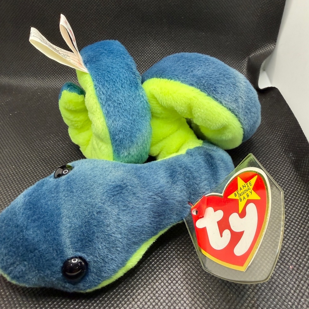 Ty Beanie Baby Hissy Snake 1997 w/ Tag